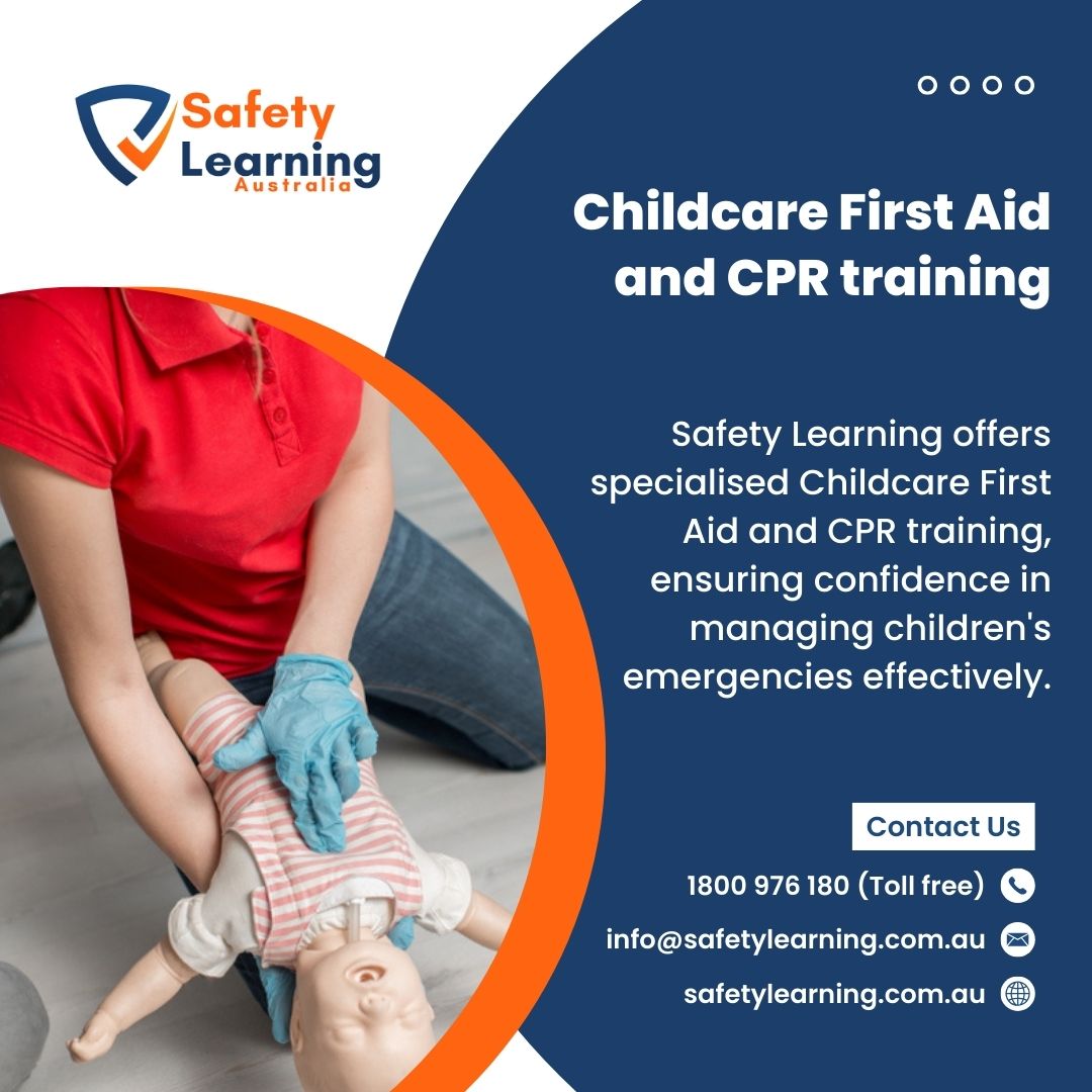ElvaEliza714812's tweet image. 🌈Our expert-led training ensures you’re ready to handle emergencies like choking, burns, and allergic reactions. Gain confidence in providing CPR and using an AED for children and infants.🚑

🔗 safetylearning.com.au

#ChildcareFirstAid #CPRTraining #SafetyLearning #australia