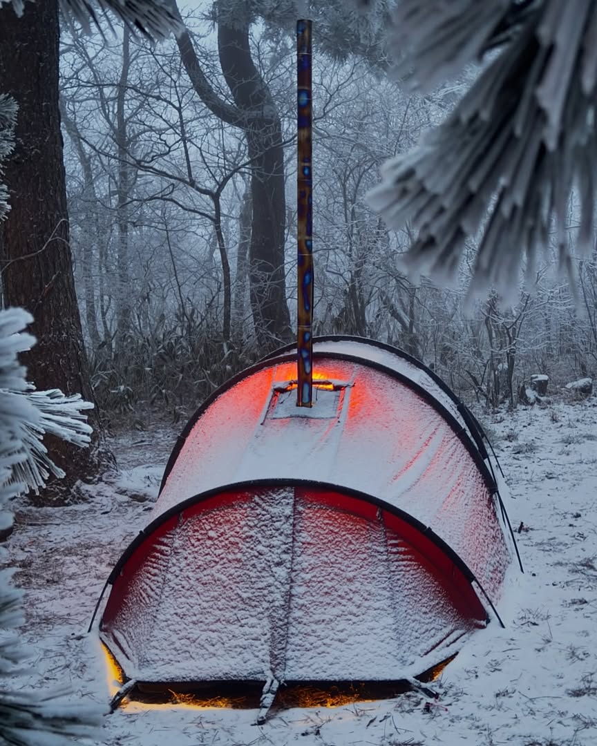 Pomoly_Official's tweet photo. Choosing Pomoly gears for hot tent camping in snow. Keep warm and enjoy your adventures!
#wintercamping #pomoly #campinggear #snowcamping https://t.co/7zOmiwfhe5