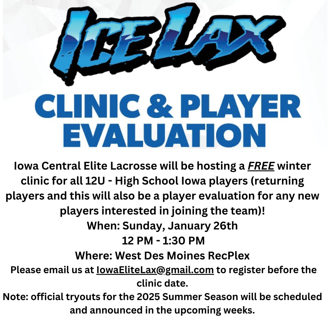 Iowa Central Elite Lacrosse (@ice_lacrosse) on Twitter photo 