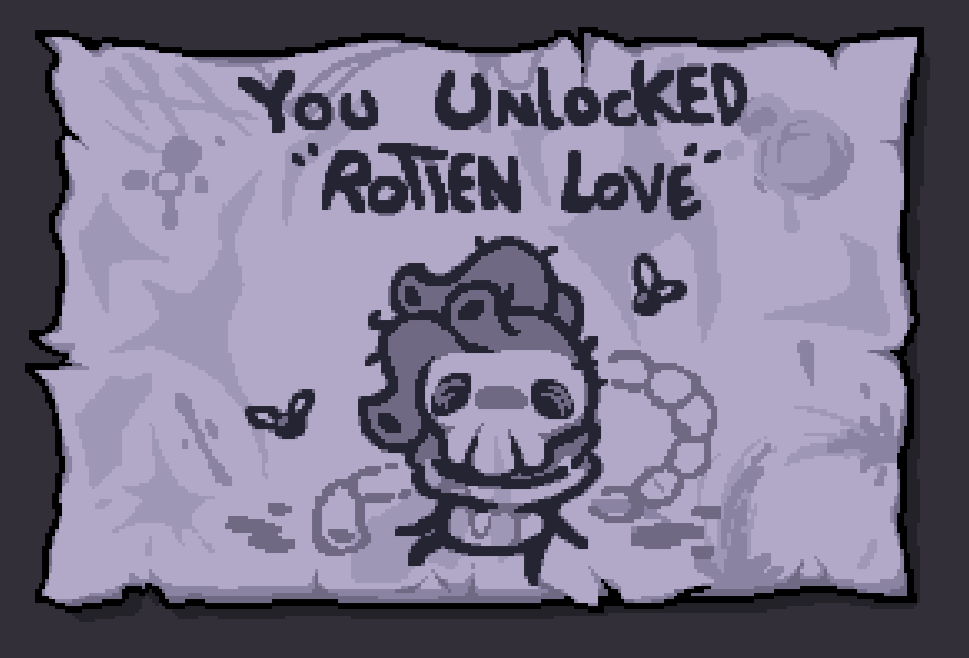 Newer_255's tweet image. "LOST CHILDHOOD" and "ROTTEN LOVE"
#tboi #Thebindingofisaac