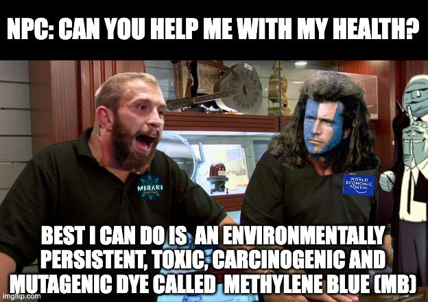 NutriDetect's tweet photo. @EuroValentino The research the pushers won’t tell you about:

#MethyleneBlue is TOXIC!!! The EVIDENCE ☠️🙅‍♂️🙅‍♀️🚫 LYL #150 SPECIAL EPISODE
https://t.co/wM9OM4jqx3 https://t.co/CM0yvz44KD