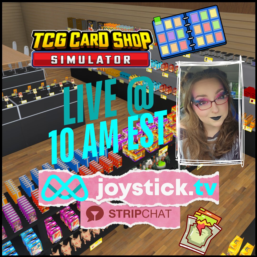 We are going to enjoy my day off tomorrow Acolytes! But keeping it casual.

Playing some TCG Card Shop Simulator.

Bio > Links