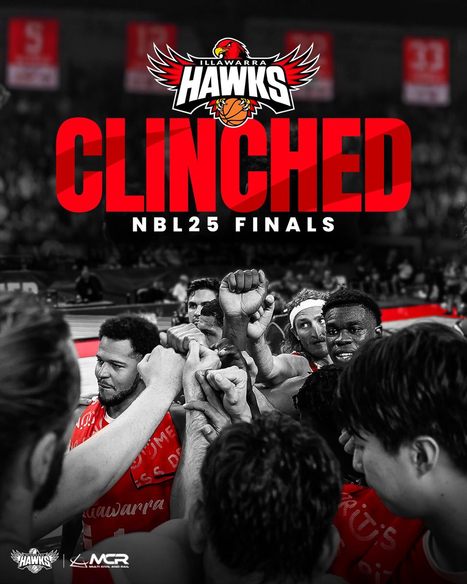 NBL25 FINALS CLINCHED‼️

“It’s amazing we have secured our spot in the NBL25 finals, but the jobs not done yet. We’re just getting started.” - Justin Tatum

#WeRiseTogether