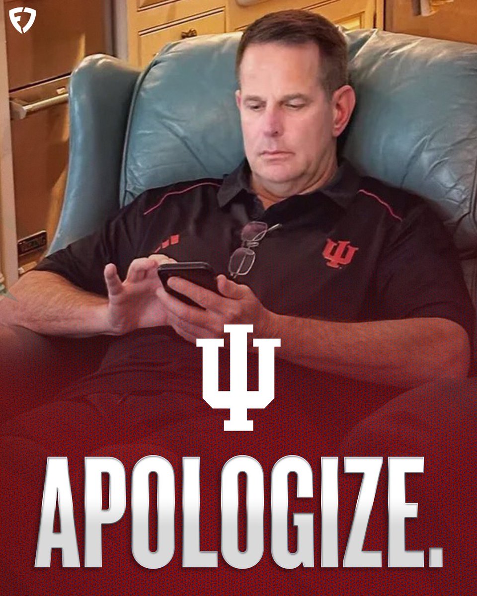 Indiana lost to two teams all season:

1⃣ National champion Ohio State
2⃣ Runner-up Notre Dame

APOLOGIZE TO THEM.