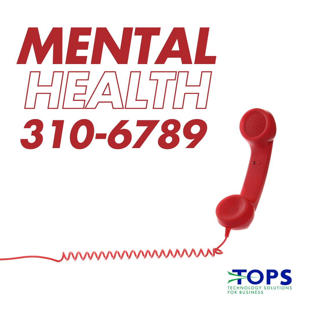 TOPSsolutions's tweet image. Today is #BlueMonday. Statistically, the saddest day of the year for many reasons.   We wanted to take a moment to remind you that you are valued and there is always someone to talk to.  BC&apos;s Mental Health line is available 24/7.  Reach out if you need to talk 310-6789 💙