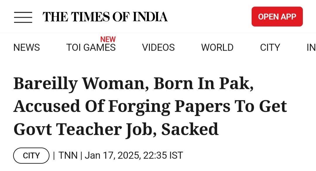 वाह भाई!
उत्तर प्रदेश एक समर्थ राज्य है, जो‌ सिर्फ भारतीयों को ही नहीं पाकिस्तानियों को भी नोकरी देता है। U.P में बड़े विचित्र किस्म की ग्लोबल सरकार है जो भारतीयों के साथ मित्र मुल्कों का भी ख्याल रखती है।
साधो! ये बाबाओं का देश है