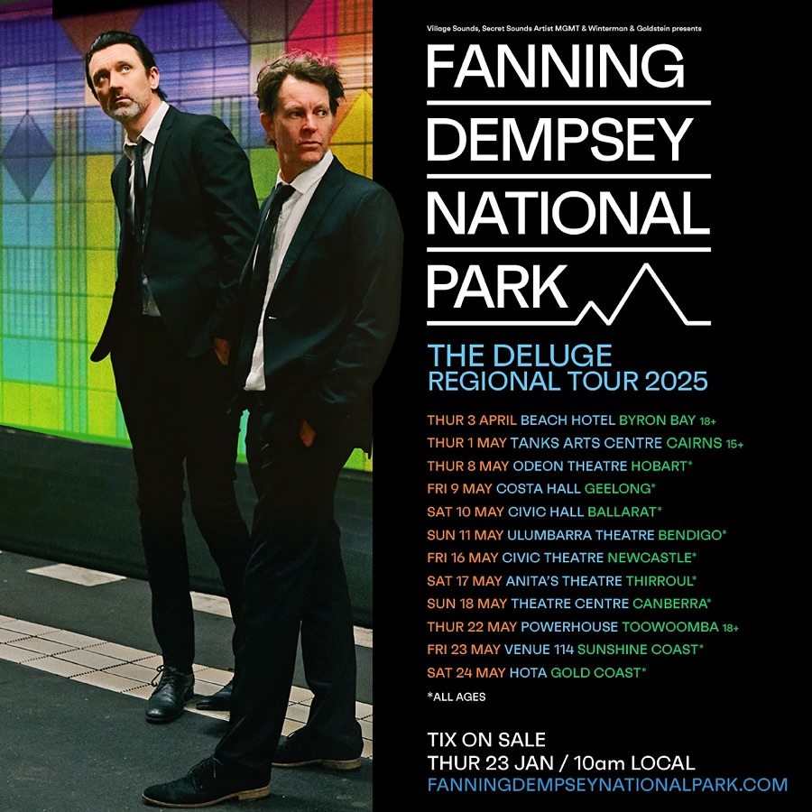 Island Records Australia (@islandau) on Twitter photo .<a href="/FanningDempsey/">Fanning Dempsey National Park</a> return with โ๐๐ต๐ช๐ฌ๐ด๐ผ๐ฝ๐ช๐ปโ, a bonus track from their debut album โ๐ฃ๐ฑ๐ฎ ๐๐ฎ๐ต๐พ๐ฐ๐ฎโ โญ๏ธ The pair have also announced their regional Australia tour kicking off in May.
FDNP.lnk.to/BlackstarTP .<a href="/FanningDempsey/">Fanning Dempsey National Park</a> return with โ๐๐ต๐ช๐ฌ๐ด๐ผ๐ฝ๐ช๐ปโ, a bonus track from their debut album โ๐ฃ๐ฑ๐ฎ ๐๐ฎ๐ต๐พ๐ฐ๐ฎโ โญ๏ธ The pair have also announced their regional Australia tour kicking off in May.
FDNP.lnk.to/BlackstarTP