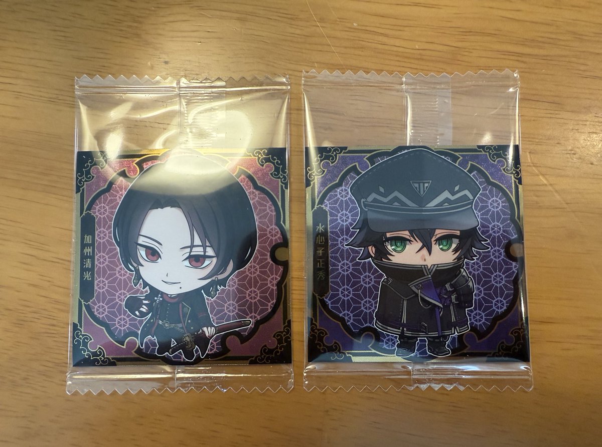 178mtig178's tweet photo. 【交換】刀剣乱舞 にふぉるめーしょん ウエハース シール 

【譲】加州清光、水心子正秀

【求】松井江

お気軽にお声掛けください。 https://t.co/o6Pw2g9Drf