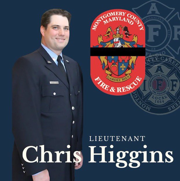 mcfrsPIO's tweet photo. Remembering &amp; Honoring @mcfrs Fire Lieutenant Christopher J Higgins 
Died in ‘Line-of-Duty’ 1/11/2025 

https://t.co/FRfXp3BdT0 https://t.co/MLc3LQggrg