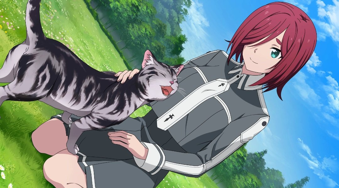 virtualtalken's tweet photo. Medina's love for cats is adorable 🐈‍⬛

✨ SAO Alicization Lycoris https://t.co/s24rlgc9QB