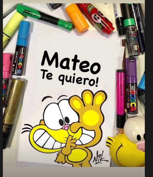 carusotti_'s tweet photo. No lo puedo creer...mi idolo @Nikgaturro me hizo un dibujo personalizado, estas pequeñas cosas lo alegran a uno. Gracias Nik. https://t.co/Rn0ad5xRbb