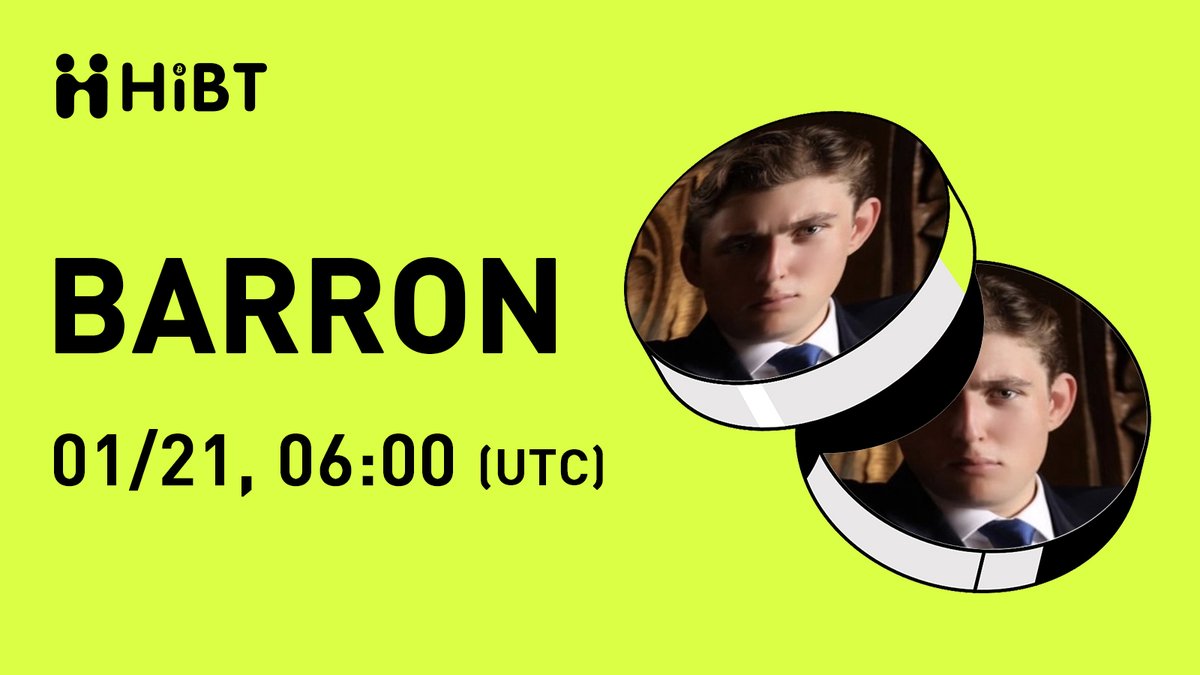 🚀 @MemeBarron47 $BARRON (Official Barron Meme) will soon be listed on  #Hibt 🔥 Pair: BARRON/USDT 💼 Network: SOL ⏰ Trade: https://t.co/2CFwWSuc2p  ✍️ Details: https://t.co/GKUbzyUVTG #BARRON #Crypto #Web3 #CryptoListing