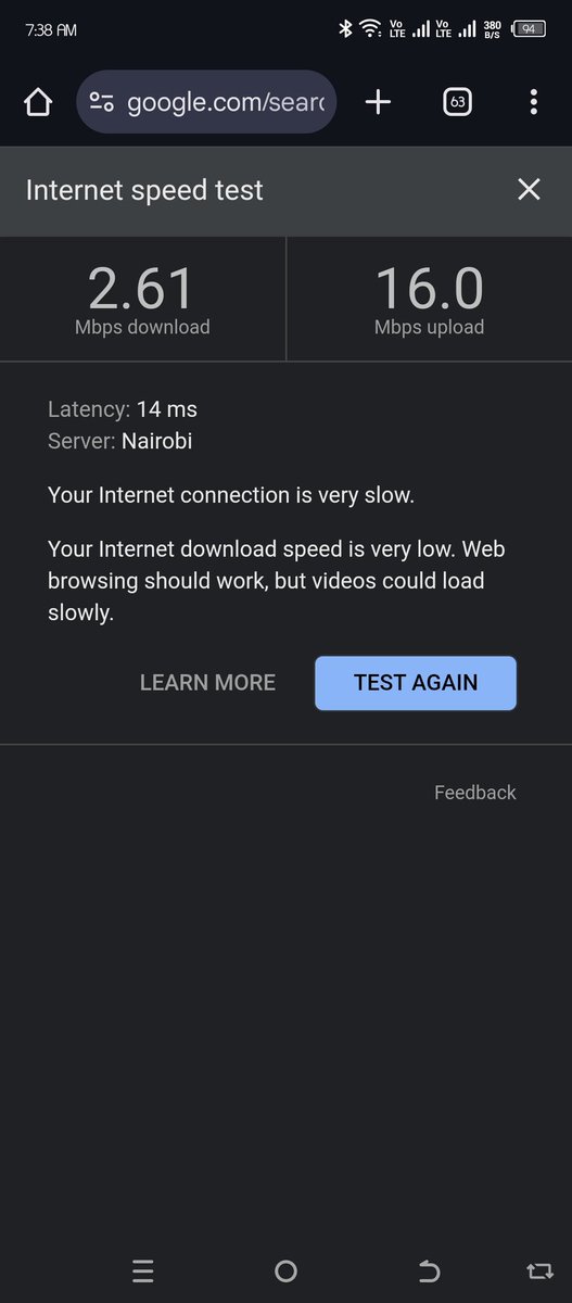KenElvisM's tweet photo. @Safaricom_Care is this really the 15 mbps you're offering for home fiber https://t.co/DNNc1Nz6k1