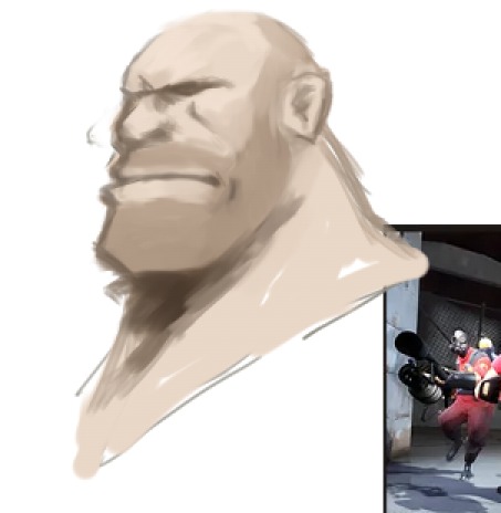 r0ck_callahan's tweet photo. Brush test
#tf2 #heavyweaponsguy #TF2Heavy #fanart #art https://t.co/BfFkXNKmJ5
