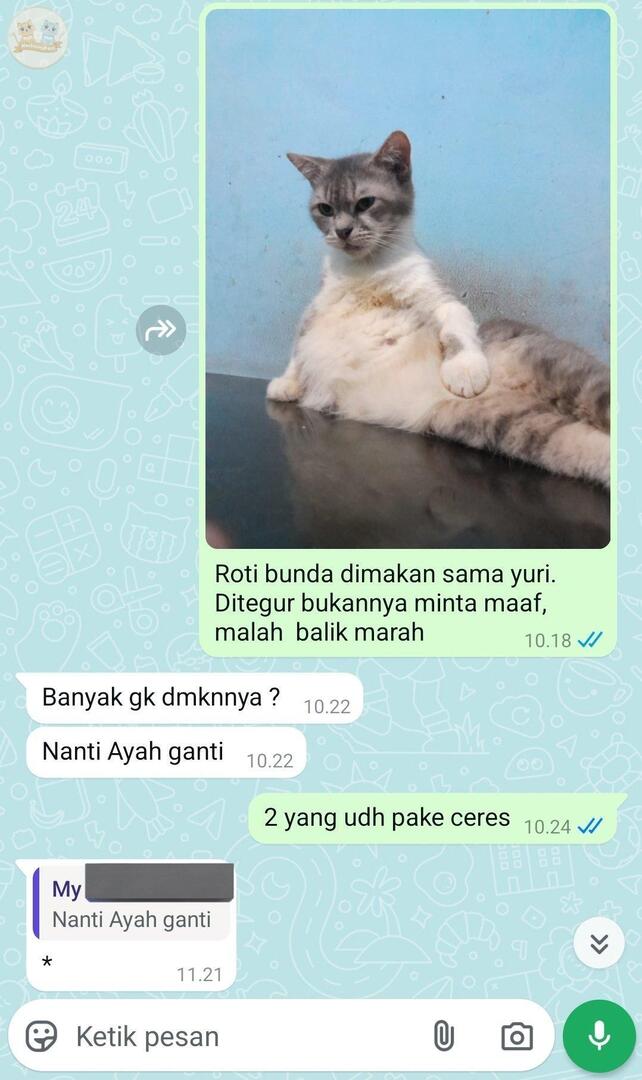 kochengfs's tweet photo. Dia kcg! Mau salah kaya gimana juga tetep dibela sm suami aku https://t.co/Ifg9gflero
