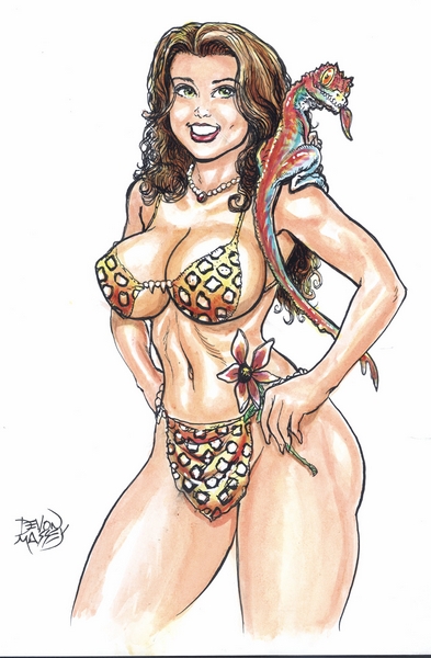 Cavewoman Comics tweet media