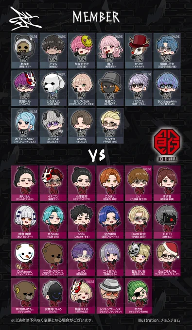 【ALLIN】ストグラ ギャングボスフェス ランダムステッカー コンプセット DattE政宗🦣💤 on X: 