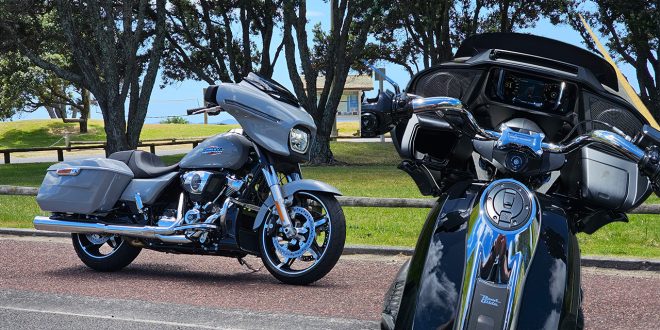Nick compared the latest touring offering from <a href="/harleydavidson/">Harley-Davidson</a> with the StreetGlide and Roadglide models

theempire.nz/glides/

#nz #newzealand #nzblokes #harleydavidson