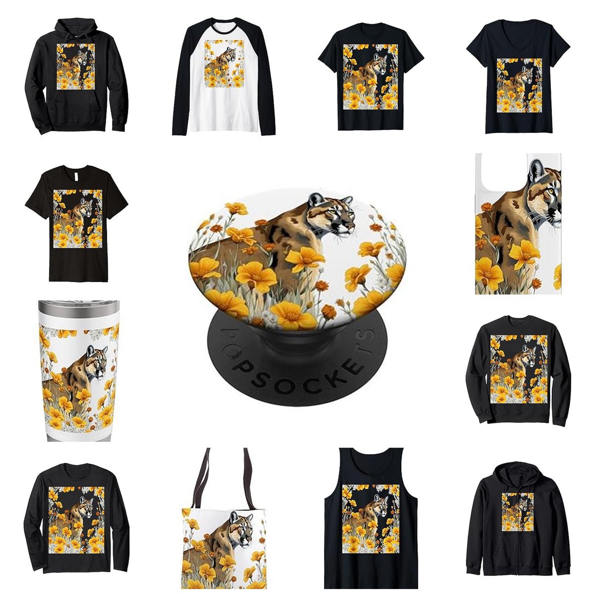 TaicheTees's tweet photo. The Florida Panther Side View with Coreopsis Border #Sweatshirt #taiche #NationalFloridaDay #January25th #floridaday #roadtripusa #roadtrip #travel #travelwear #usa #roadtrippin #travelusa #usatravel #usaroadtrip #giftideas #pantherlovers #floridapanthers https://t.co/n25Puk5qAl https://t.co/CbTeqtMt8I