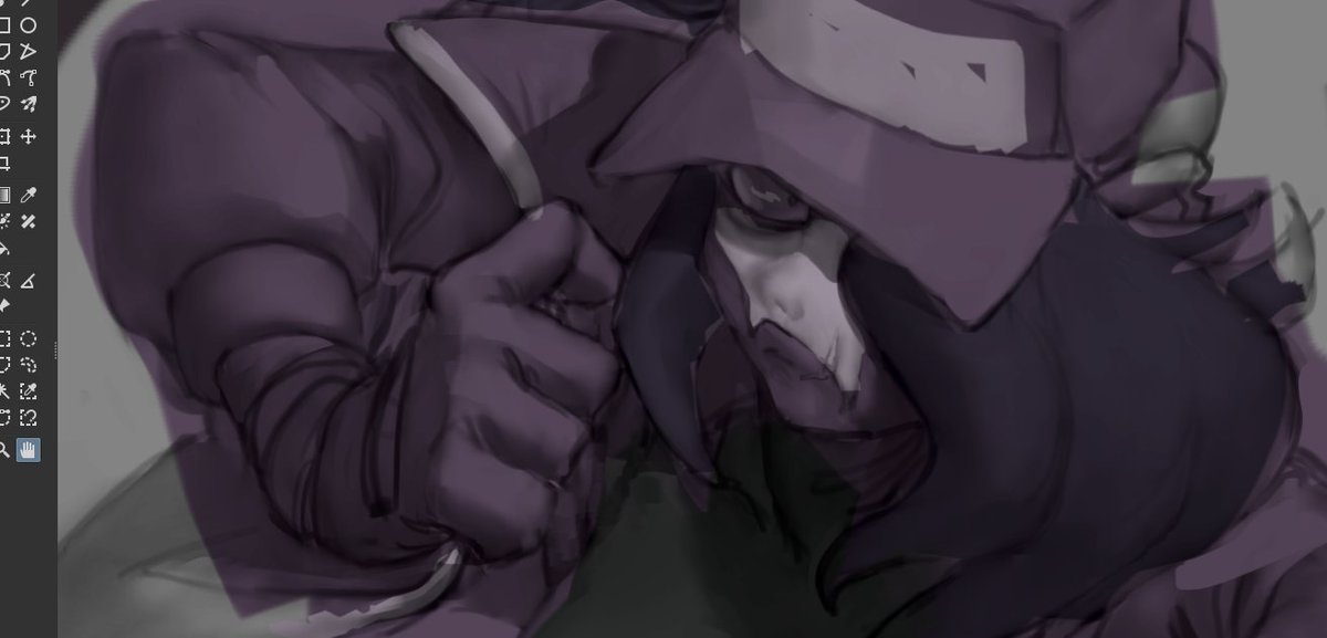 yaga on her way
#wip