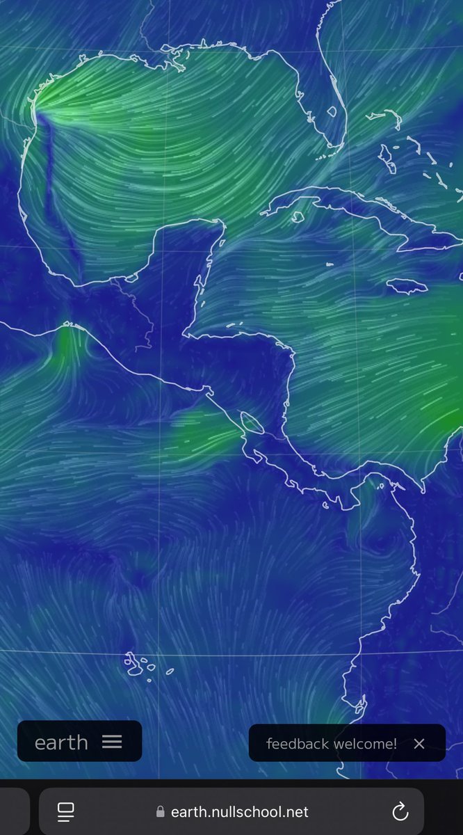 Santa Anas for us today, further south, a Tehuano and Papagayo. Similar funneling of wind thru mountain passes but unlike the Santa Anas, no katabatic (drainage) element since the Atlantic and Pacific are both at sea level (of course) and the Antelope Valley is not (of course).