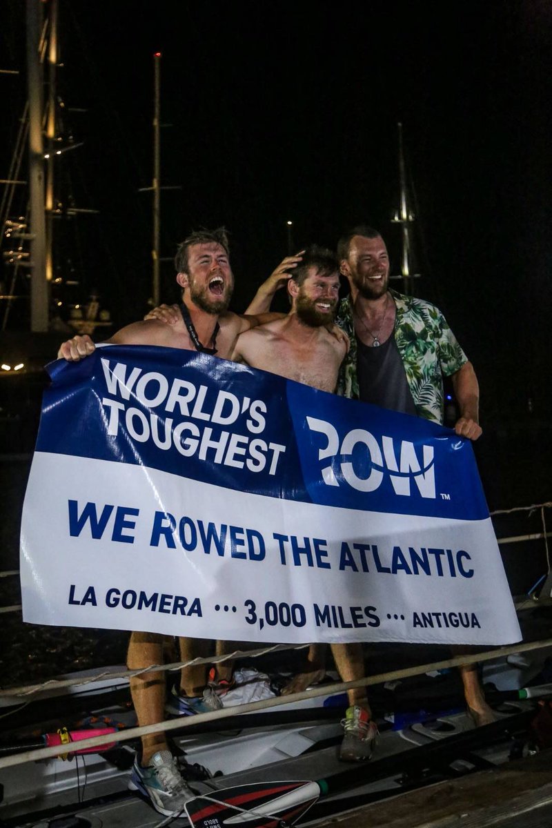 Not only have Team V3nture finished, but they've also finished 1st in the trio category and 7th overall! An amazing achievement for Capt Rob Treasure, and his team.

Still time to donate at justgiving.com/team/v3nture24…