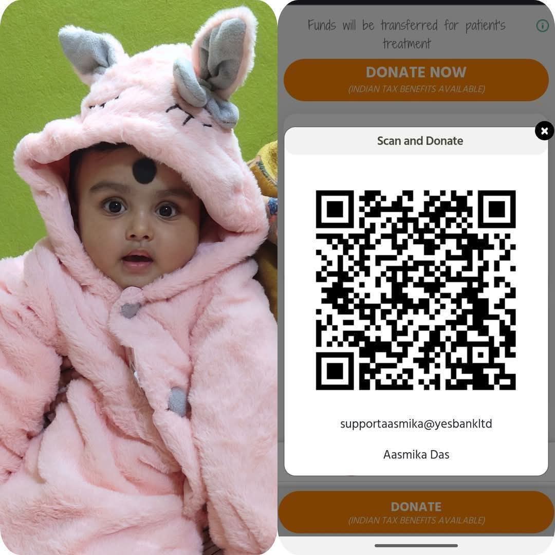 tanmoydas1995's tweet photo. Sir please help , the little princess lives in ranaghat west bengal ।। She attacked by a rarest disease it's called SMA , Treatment cost arround 16cr ,Plz support Sir ,She really needs help @iamsrk @RedChilliesEnt 
#ShahRukhKhan @gaurikhan 🙏🙏 https://t.co/c7KO1YlGxg