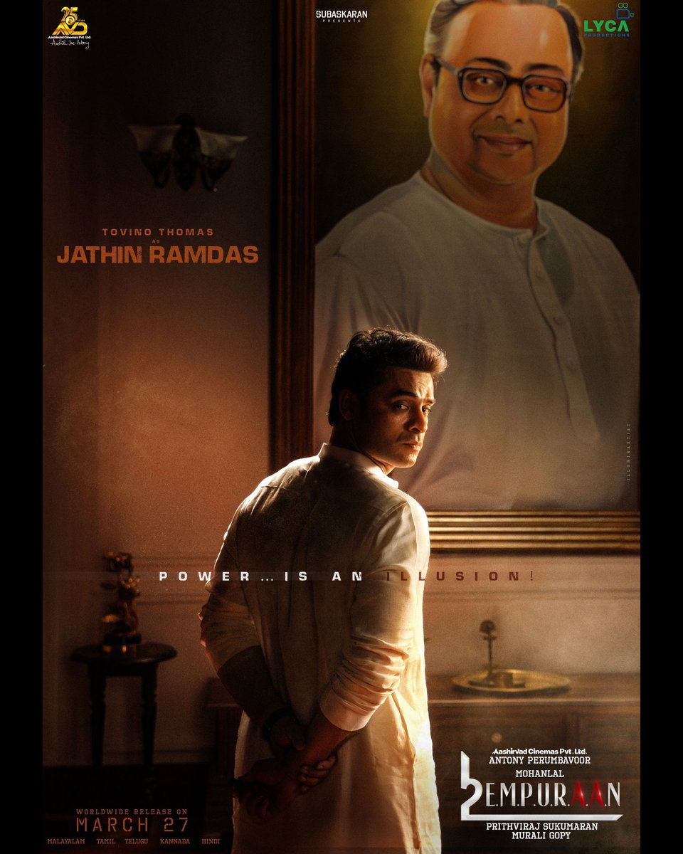 _balajihere's tweet photo. On the occasion of actor Tovino Thomas' birthday, the team introduced his character in the film 'Empuraan'
The film, directed by Prithviraj, is set to release on March 27
#LE2 #Empuraan @ttovino @PrithviOfficial https://t.co/Dv87fc7rXw