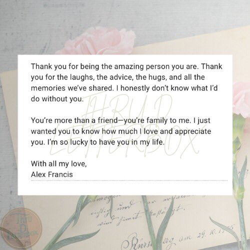 A Heartfelt letter to an incredible friend ✨💌 #Friendship