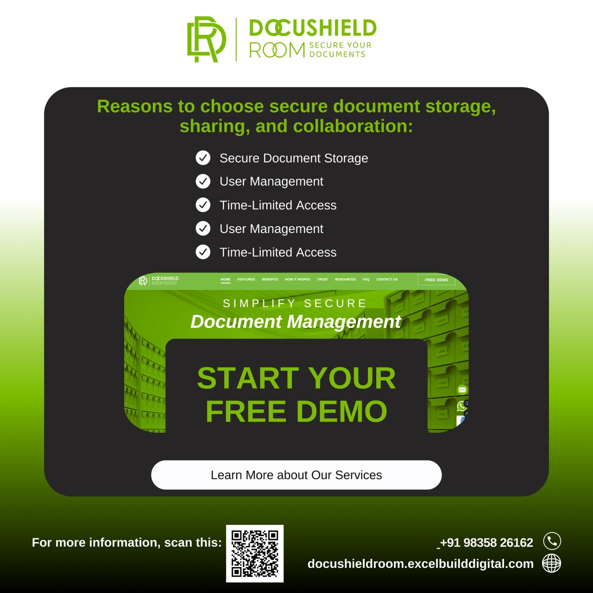 XcelBuild's tweet image. Keep your documents safe, organized, and accessible! 📂✨
Secure storage, seamless sharing, and effortless collaboration—all in one platform.

🚀 Ready to transform your workflow? Start your FREE demo today!

#SecureStorage #EffortlessCollaboration #StreamlineYourWorkflow #EBD