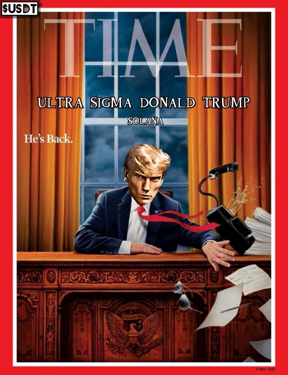 He's Back.  🇺🇸

ULTRA SIGMA DONALD TRUMP