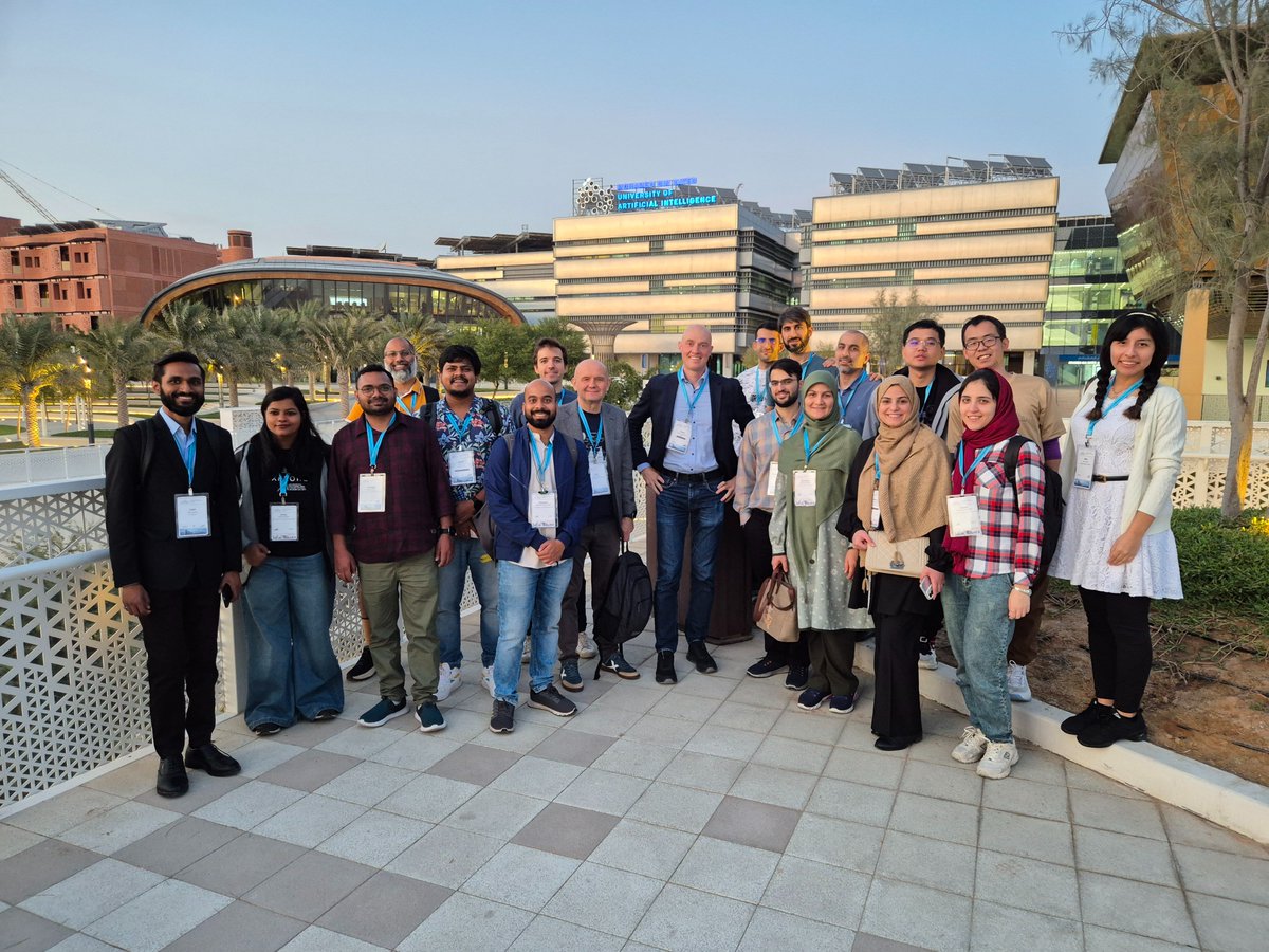 ArtemShelmanov's tweet image. I planned a small tour around the MBZUAI campus for #COLING2025 participants, but it ended up attracting over 20 people!
Thank you all for visiting and making it such a memorable event =)
#COLING2025 #AbuDhabi #MBZUAI