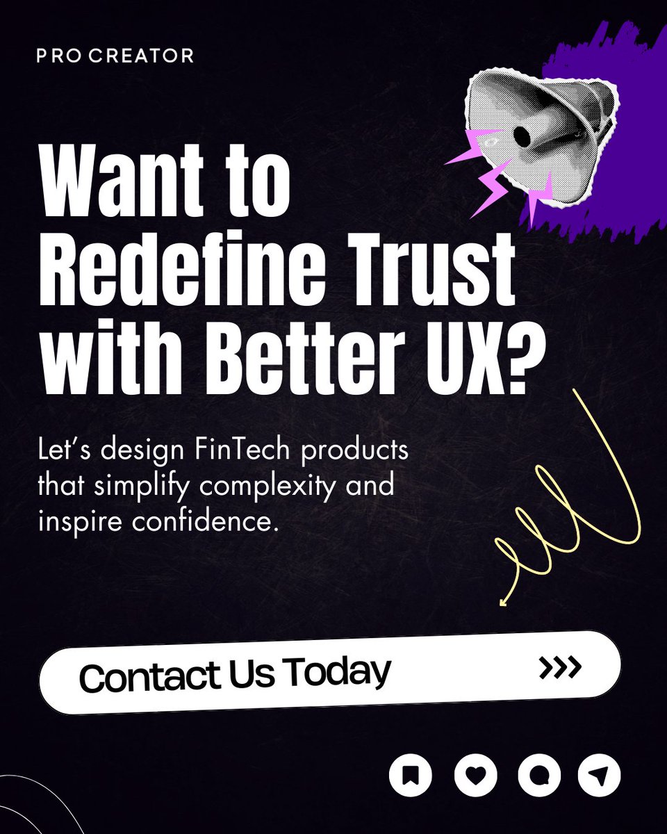 Can UX unlock trust in FinTech? 🚀

Discover how clear onboarding, security cues, and user-centric design can transform your product’s experience. Swipe to learn more! 

#fintechdesign