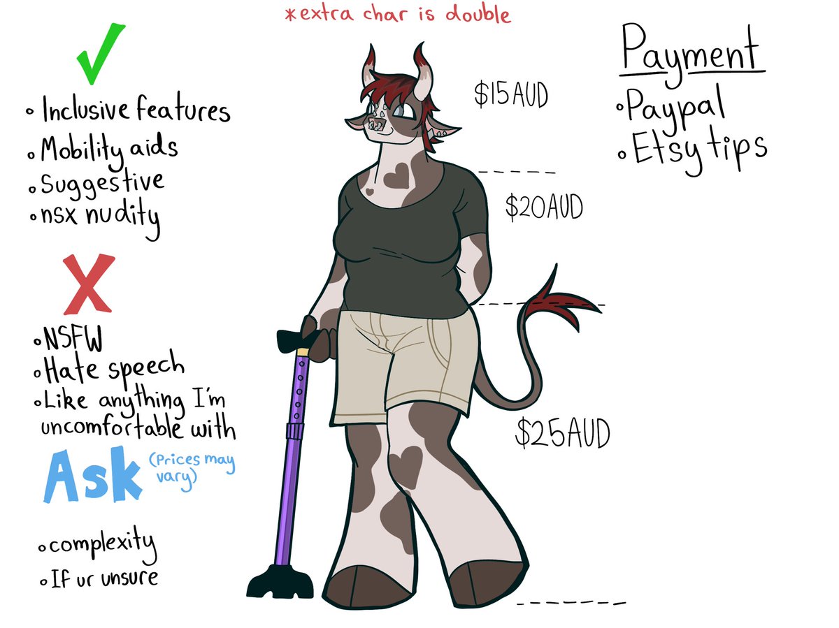 benthicmidas's tweet image. Trying these prices out *u*
Im opening up c0mms for imperfect coloured pieces because I need to save up for an apple pencil lol so dm me if ur interested or have any questions!