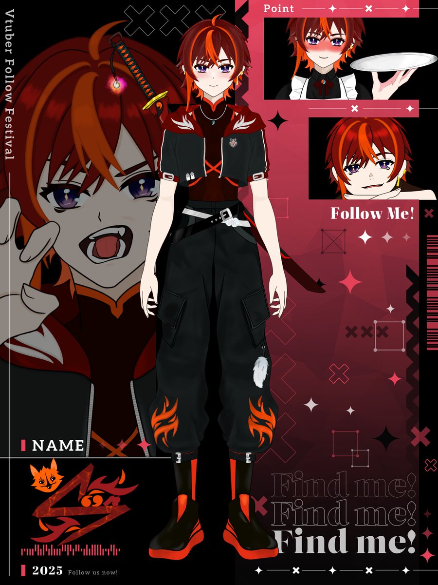 Soon🐺🔥Tomboy EN/JP VTuber tweet media