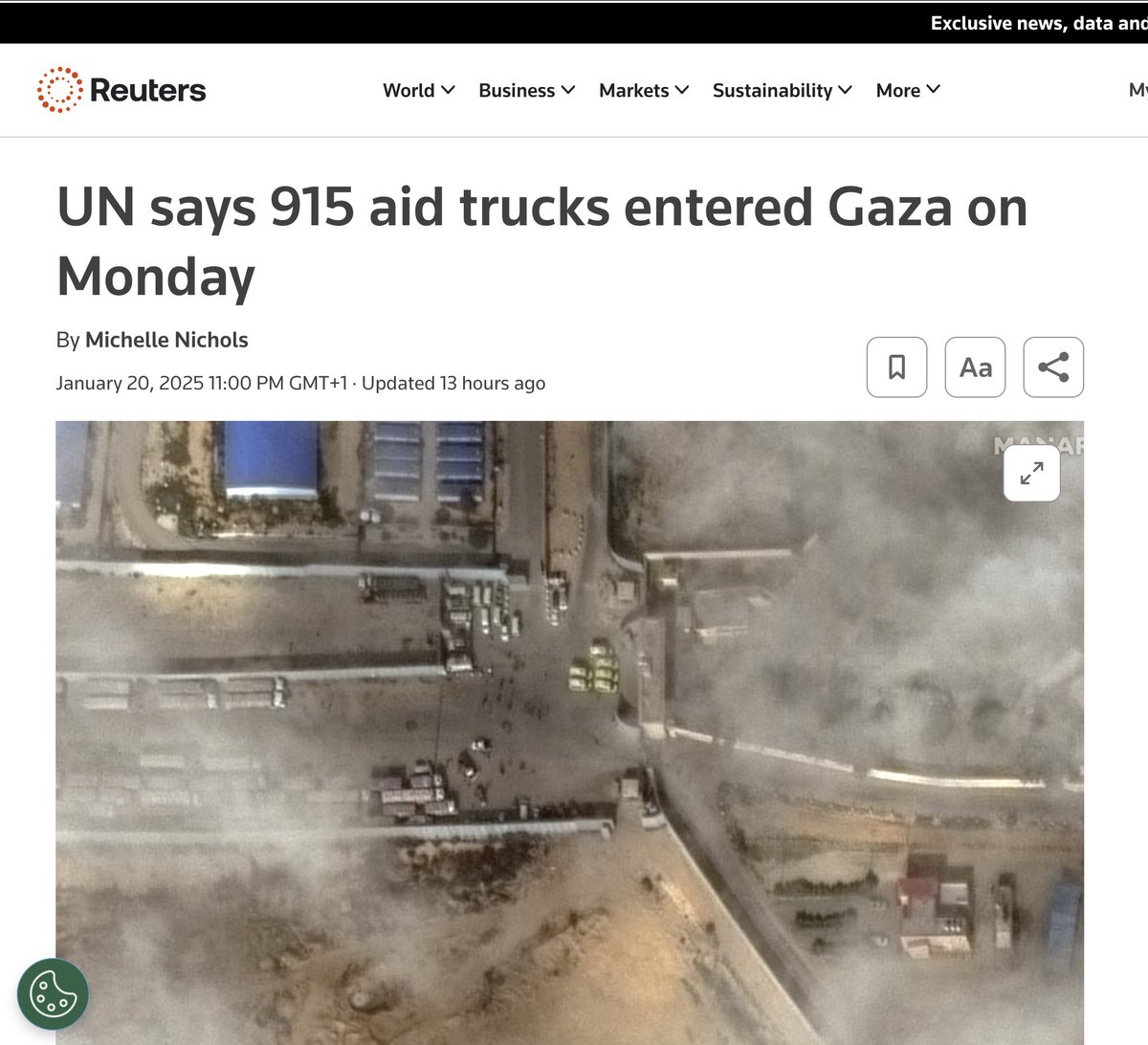 muhammadshehad2's tweet image. Remember when Israel kept denying using starvation as a weapon of war?

On Jan 16, Israel allowed only 6 trucks into Gaza

Yesterday, Israel allowed 915 trucks into Gaza

They could have let in that many trucks on any day for 15 months. They weaponized food as a bargaining chip!