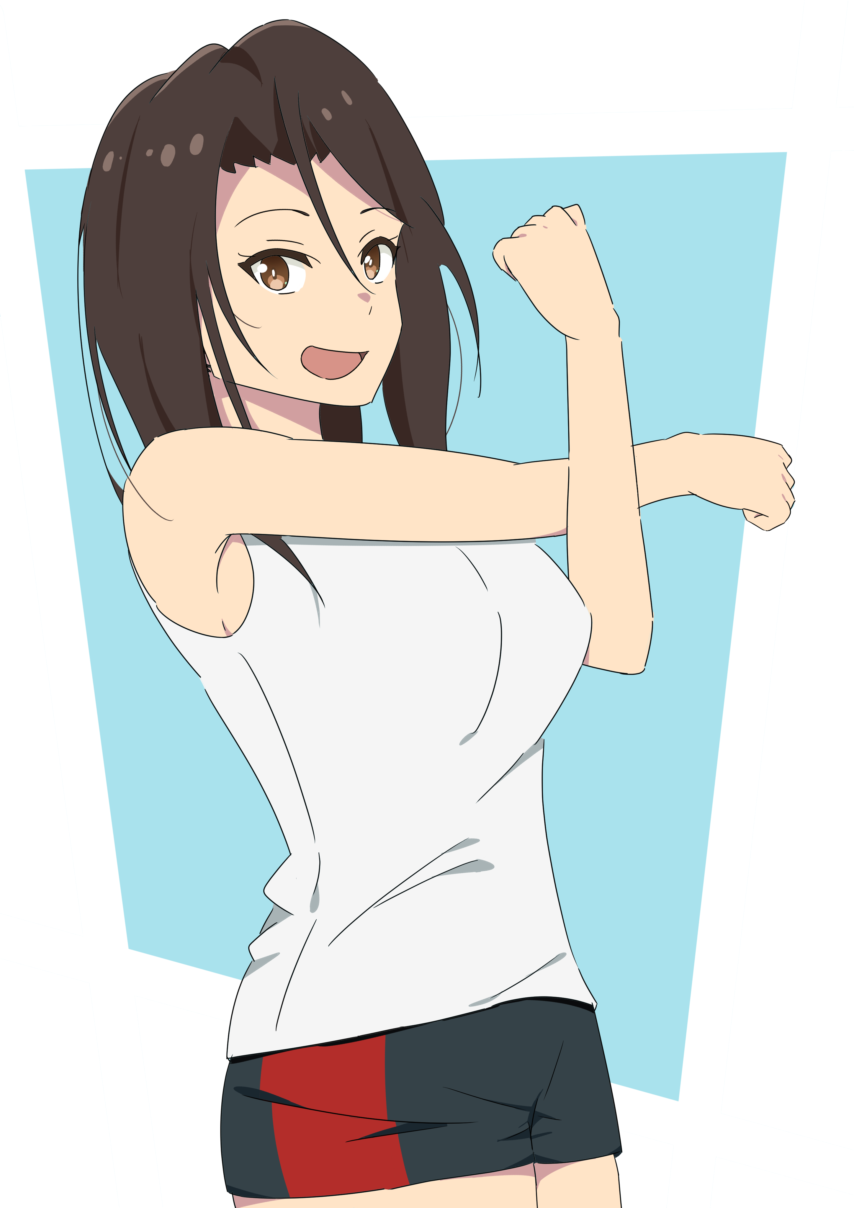 茜　ページ ZIG Cartoonist MANGAKA OPAQUE LINER 4V（オペークライナー4色セット