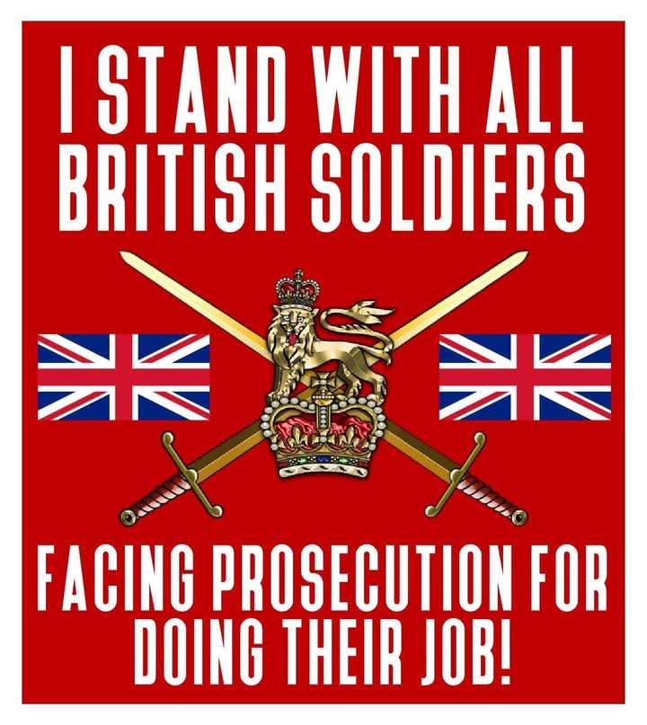 The biggest cover-up  is that the government  sent our lads to protect and  let them down for doing their job