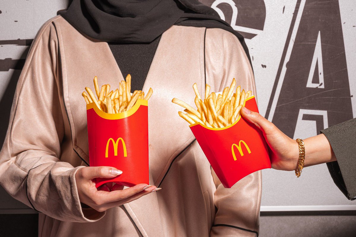 ماكدونالدز السعودية - الوسطى والشرقية والشمالية tweet media