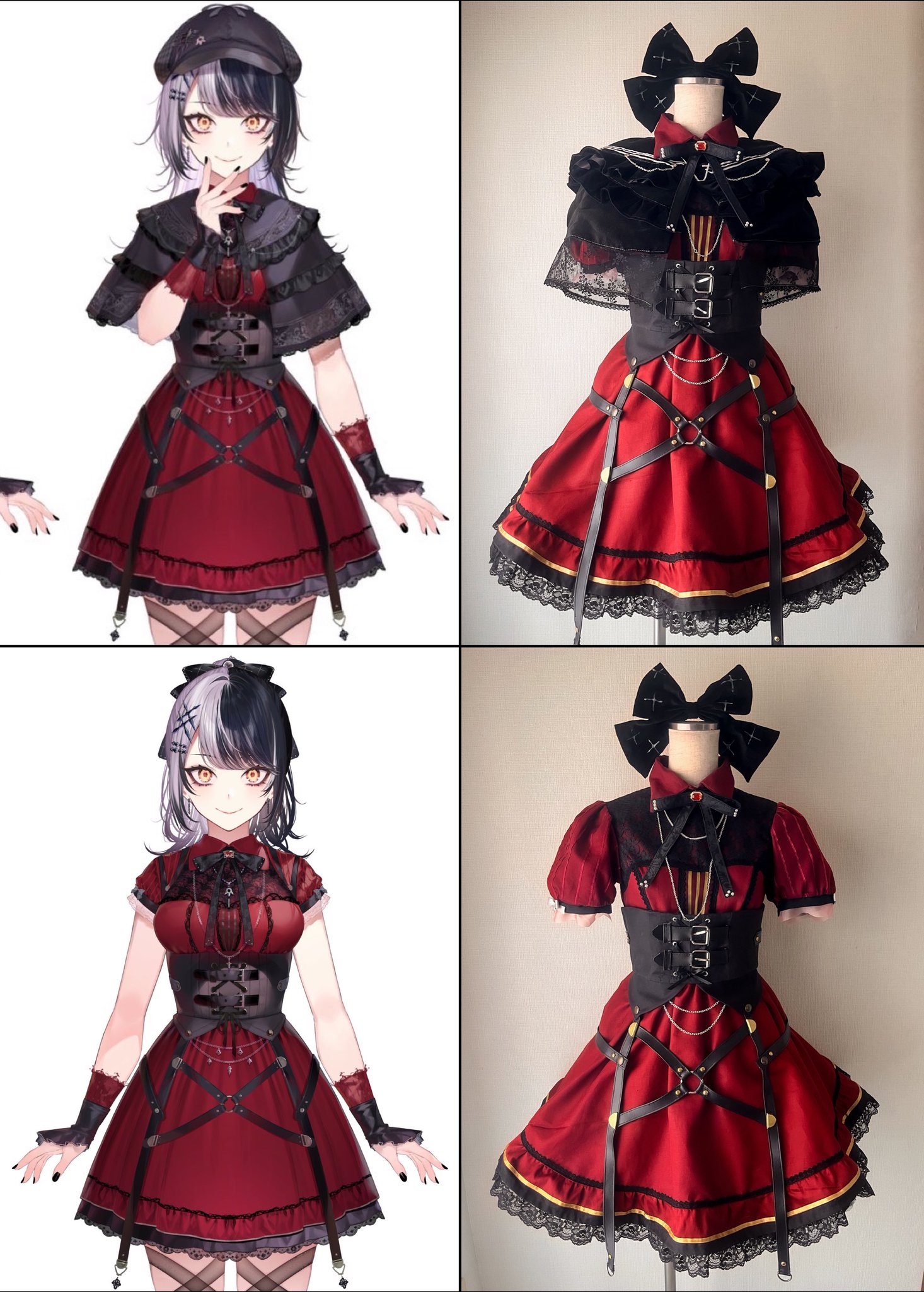 ヒロホロライブのシオリノヴェラちゃん風あ衣装 hololive ホロライブ EN VTuber 風 シオリ ノヴェラ Shiori