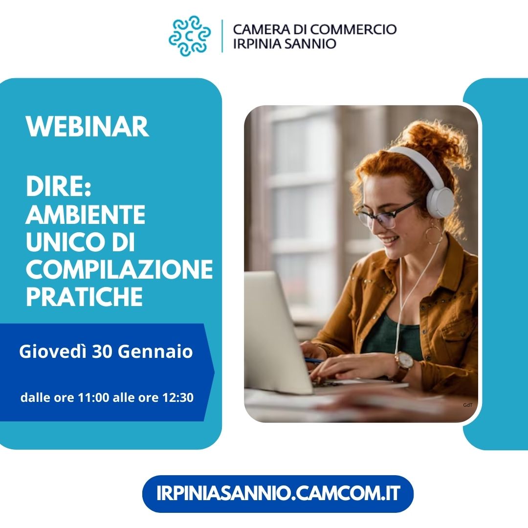 CCIAAIS's tweet image. 📌 #Webinar sulle novità sul software #DIRE

🗓️ #30gennaio 2025 
⏳ 11:00 - 12:30 
💻 piattaforma Zoom

Per maggiori info 
➡️ tinyurl.com/2b8efvnm

#RegistroImprese #pasocial #IntelligenzaArtificiale #pmi @infocamere @unioncamere @DINTEC_Scrl