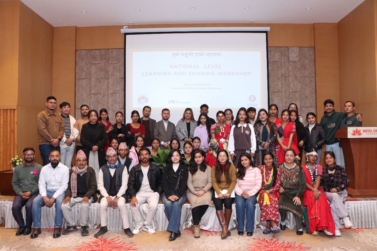 Yuwalaya, in collaboration with <a href="/OxfamInNepal/">Oxfam in Nepal</a>, successfully organized the National Learning &amp; Sharing Workshop on "Yuwa Sangako Haamro Sahakaarya (YSHS)" project.