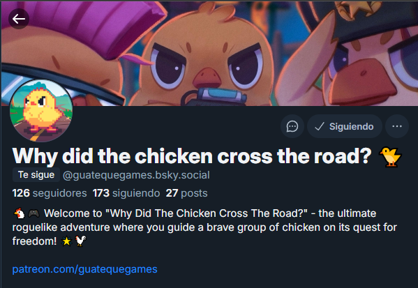 Why Did The Chicken Cross The Road? | GG tweet media