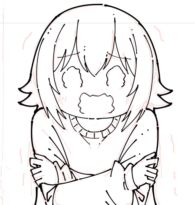 お姉ちゃん線画中…

#ガルパン 