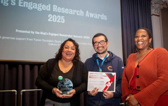 Samantha Terry (she/her) (@syaterry) on Twitter photo So pleased to see these well deserved projects and people be recognised as winners at the <a href="/KingsEngages/">King's Engaged Researcher Network</a> #KERA2025 awards. <a href="/CoinStreet/">Coin Street</a> <a href="/nlagrwla/">Deanne naula</a> <a href="/KingsImaging/">Biomedical Engineering & Imaging Sciences</a>. Photography by Jack Latimer (laterus.co.uk) So pleased to see these well deserved projects and people be recognised as winners at the <a href="/KingsEngages/">King's Engaged Researcher Network</a> #KERA2025 awards. <a href="/CoinStreet/">Coin Street</a> <a href="/nlagrwla/">Deanne naula</a> <a href="/KingsImaging/">Biomedical Engineering & Imaging Sciences</a>. Photography by Jack Latimer (laterus.co.uk)