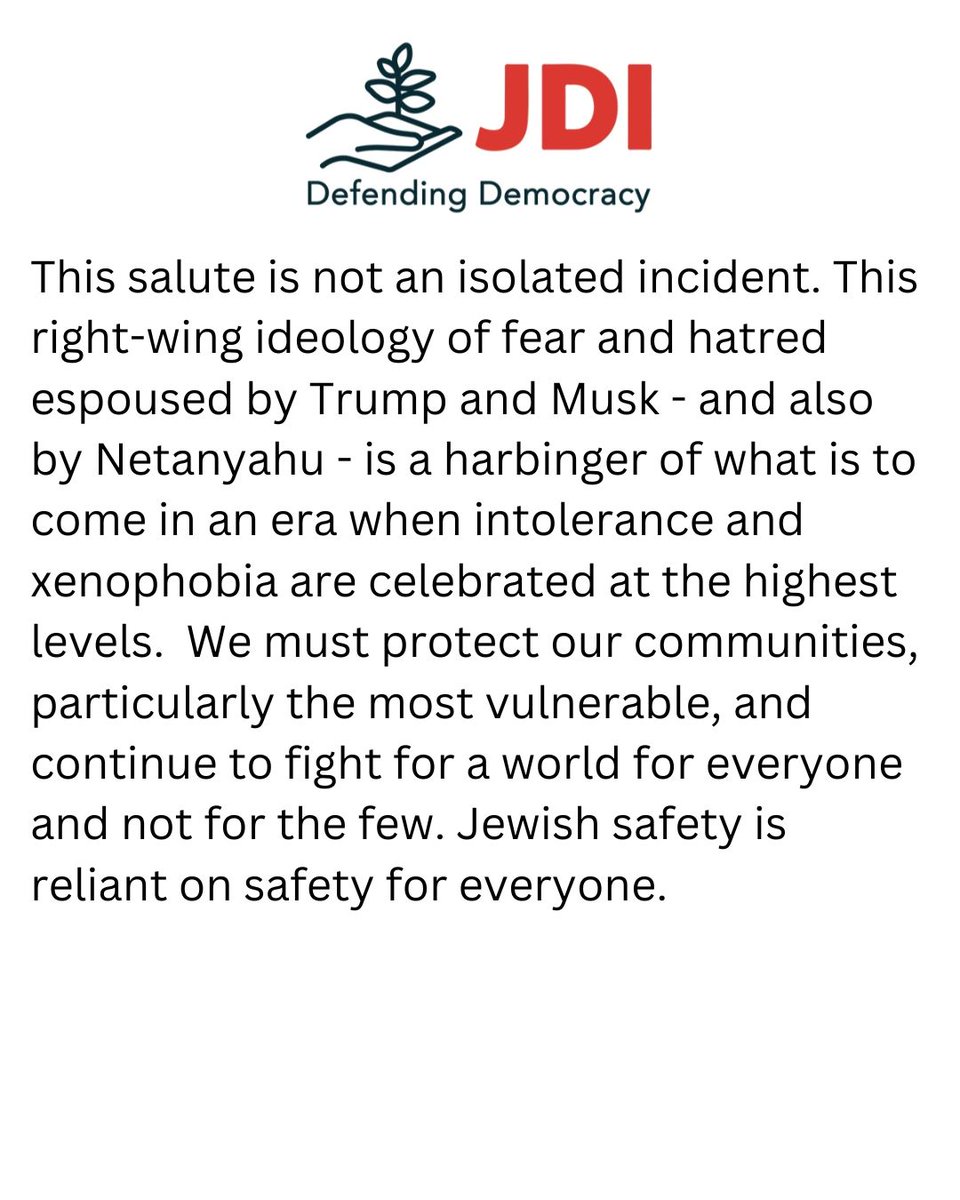 JDI South Africa on Elon Musk's salute