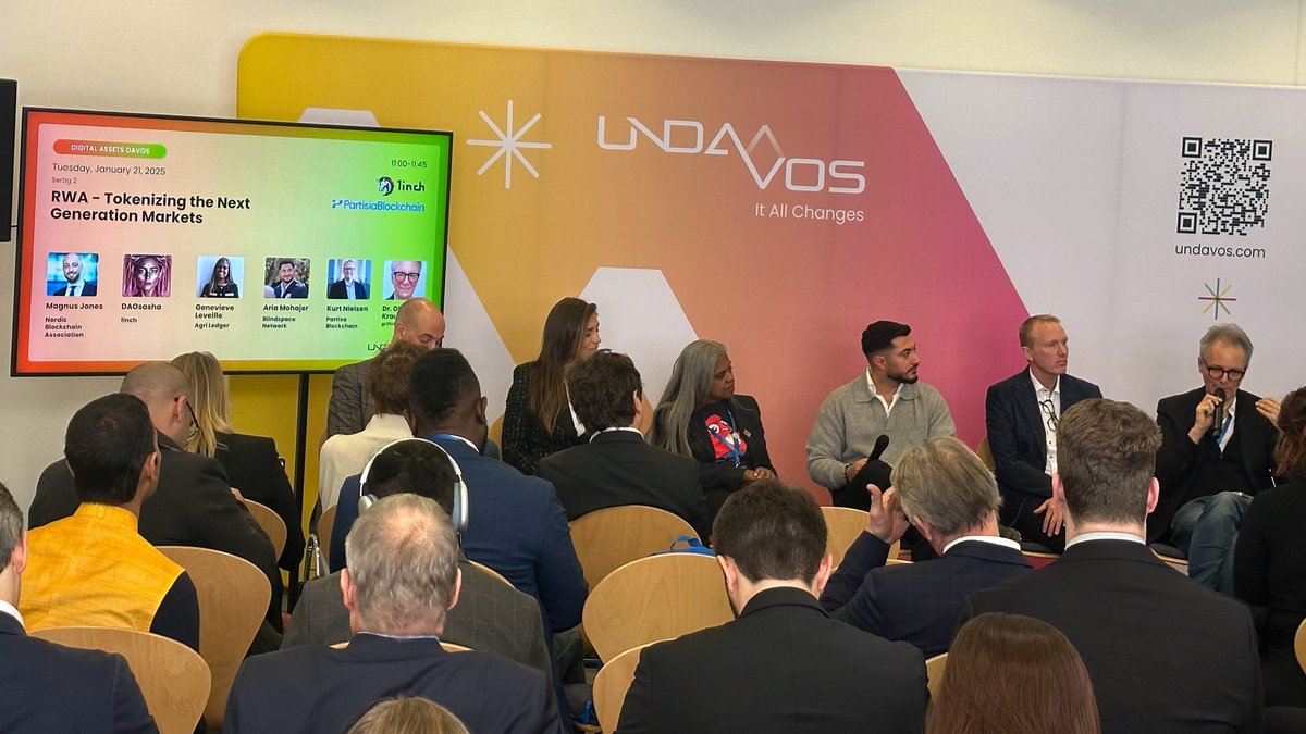 Interesting lesson learned from <a href="/aria_eth/">ARIA</a> on stage speaking about <a href="/pudgypenguins/">Pudgy Penguins</a> rewards and <a href="/daosasha/">daosasha.eth 🕊️</a> from <a href="/1inch/">1inch</a> surfacing how is key to tokenize the next generation of builders with RWA, education is key!