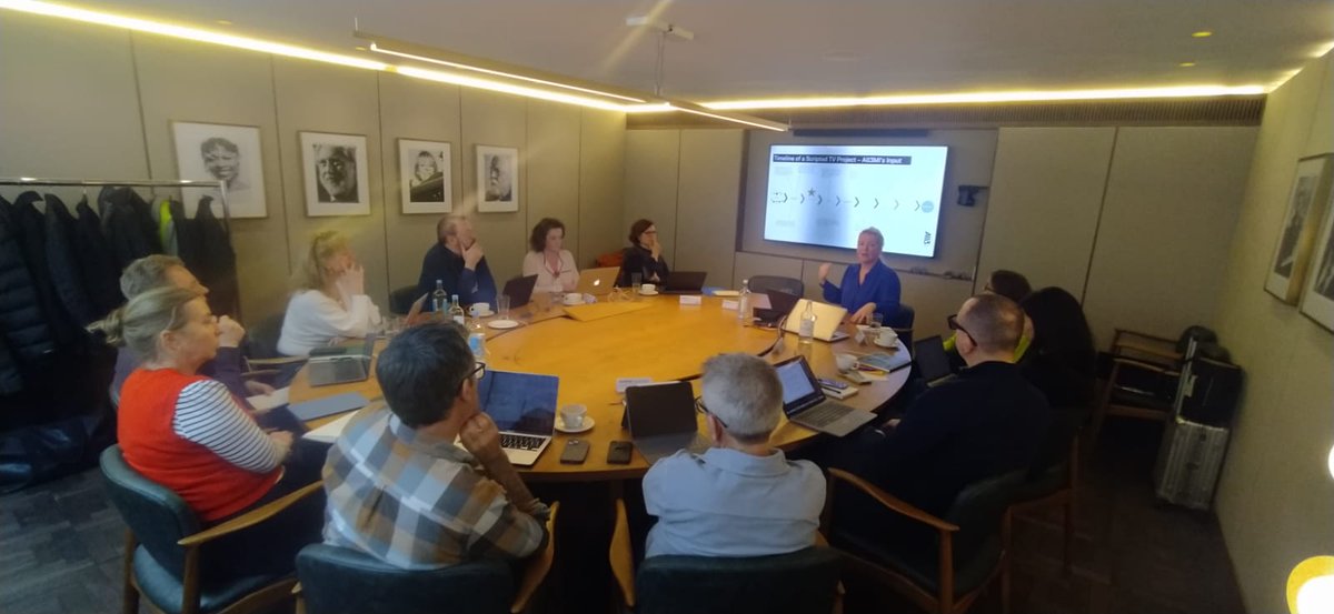 TRC (@trc_media) on Twitter photo Our International Horizons: Scripted delegates attended two days of training in London, where they met with reps from <a href="/all3media/">All3Media</a>, <a href="/LeeAndThompson/">Lee & Thompson LLP</a>, <a href="/FremantleHQ/">Fremantle</a>, <a href="/skytv/">Sky TV</a>, <a href="/SonyPictures/">Sony Pictures</a>, <a href="/DisneyPlus/">Disney+</a> and <a href="/AmazonMGMStudio/">Amazon MGM Studios</a>.
Special thanks to Lee & Thompson and <a href="/BAFTA/">BAFTA</a> for hosting us! Our International Horizons: Scripted delegates attended two days of training in London, where they met with reps from <a href="/all3media/">All3Media</a>, <a href="/LeeAndThompson/">Lee & Thompson LLP</a>, <a href="/FremantleHQ/">Fremantle</a>, <a href="/skytv/">Sky TV</a>, <a href="/SonyPictures/">Sony Pictures</a>, <a href="/DisneyPlus/">Disney+</a> and <a href="/AmazonMGMStudio/">Amazon MGM Studios</a>.
Special thanks to Lee & Thompson and <a href="/BAFTA/">BAFTA</a> for hosting us!