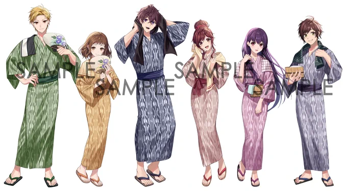 この度、HoneyWorks×極楽湯コラボ立ち絵を担当させていただきました!参加できて光栄です…!心あったまる冬になりそうですよろしくお願いいたします!(1/2) 