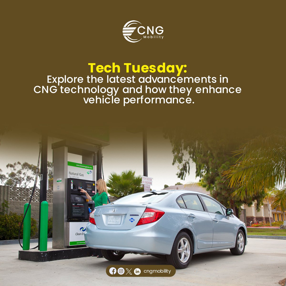 Cngmobility's tweet image. Think clean mobility means compromising on performance? Think again! 
Discover the power of CNG technology today. 

#TechTuesday #CNGTechnology #CleanEnergy #SustainableMobility #CNGMobility